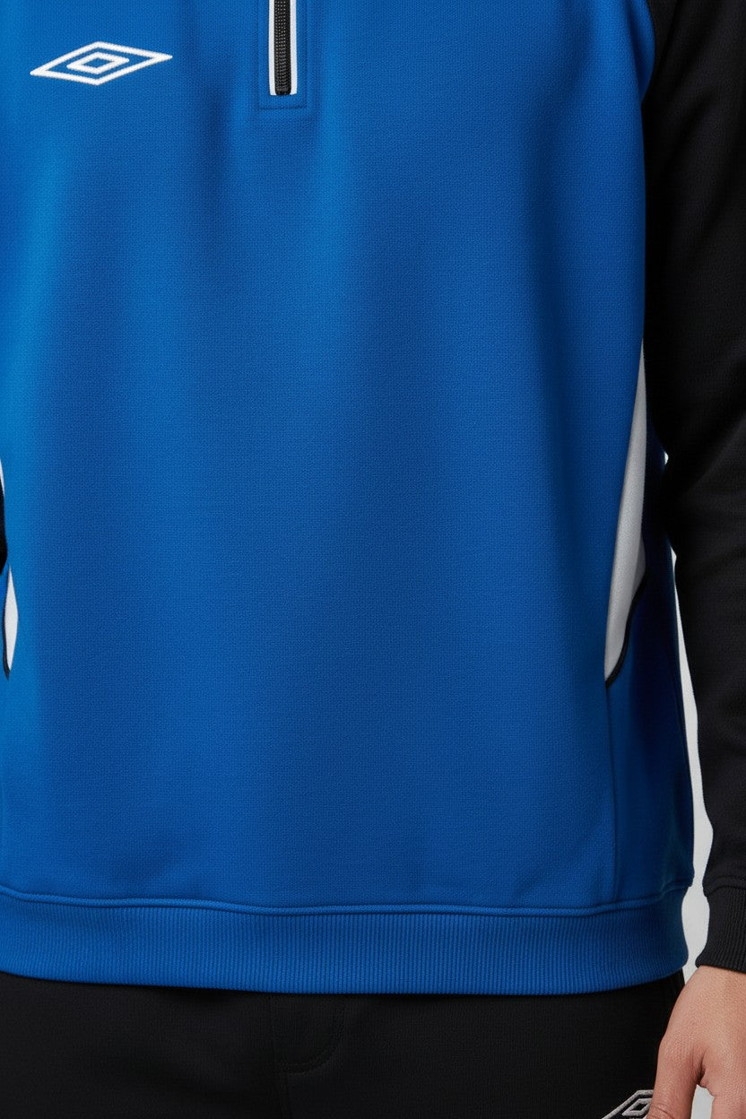 Umbro Herren Trainingsjacke Blau Schwarz Weiß Größe S