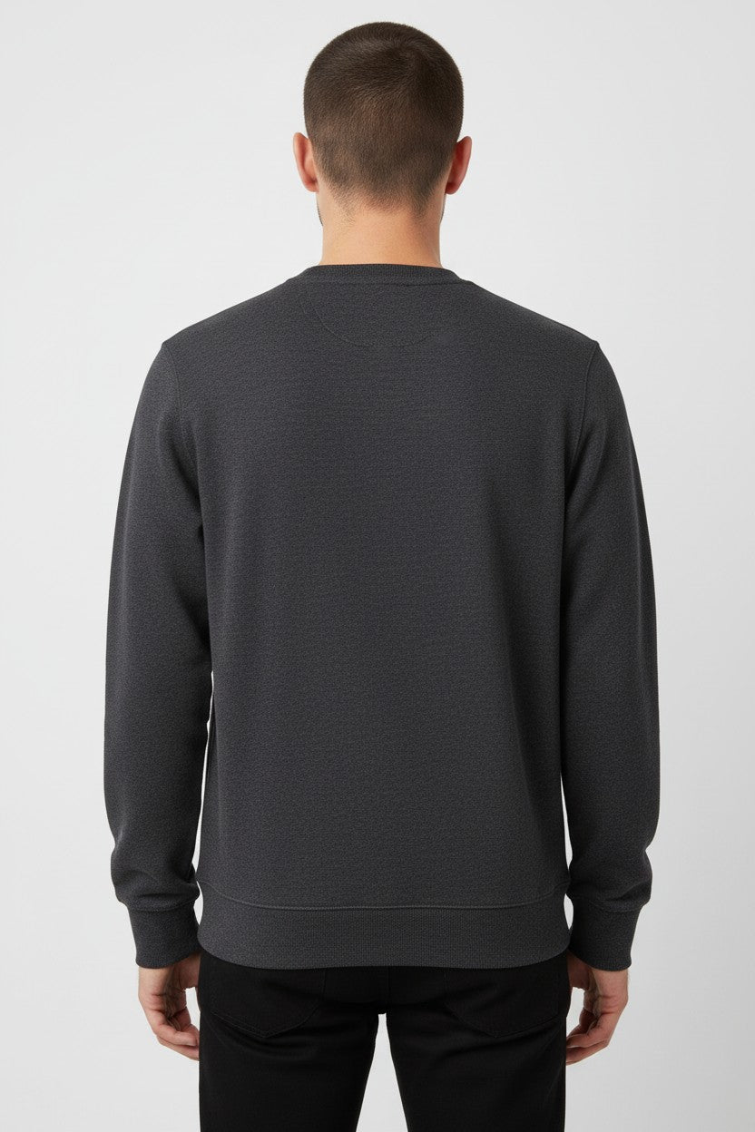 Adidas Herren Sweatshirt Grau Blau Größe M