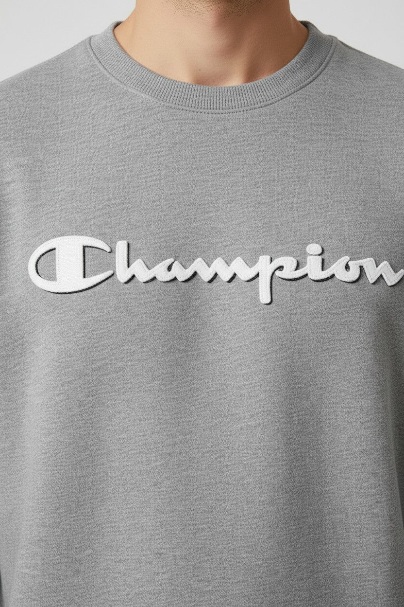 Champion Herren Sweatshirt Grau Größe L