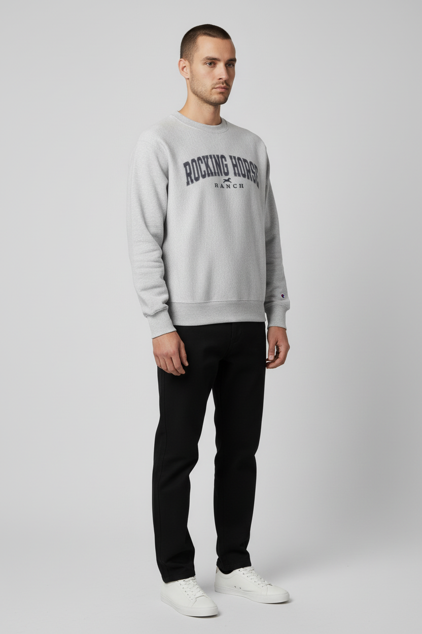Champion Herren Sweatshirt Grau Größe L
