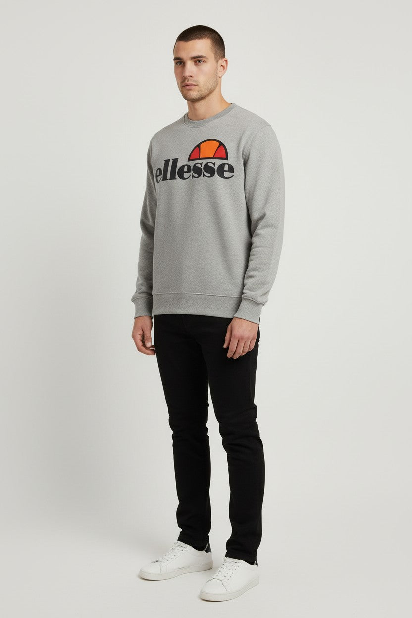 Ellesse Herren Sweatshirt Grau Größe S