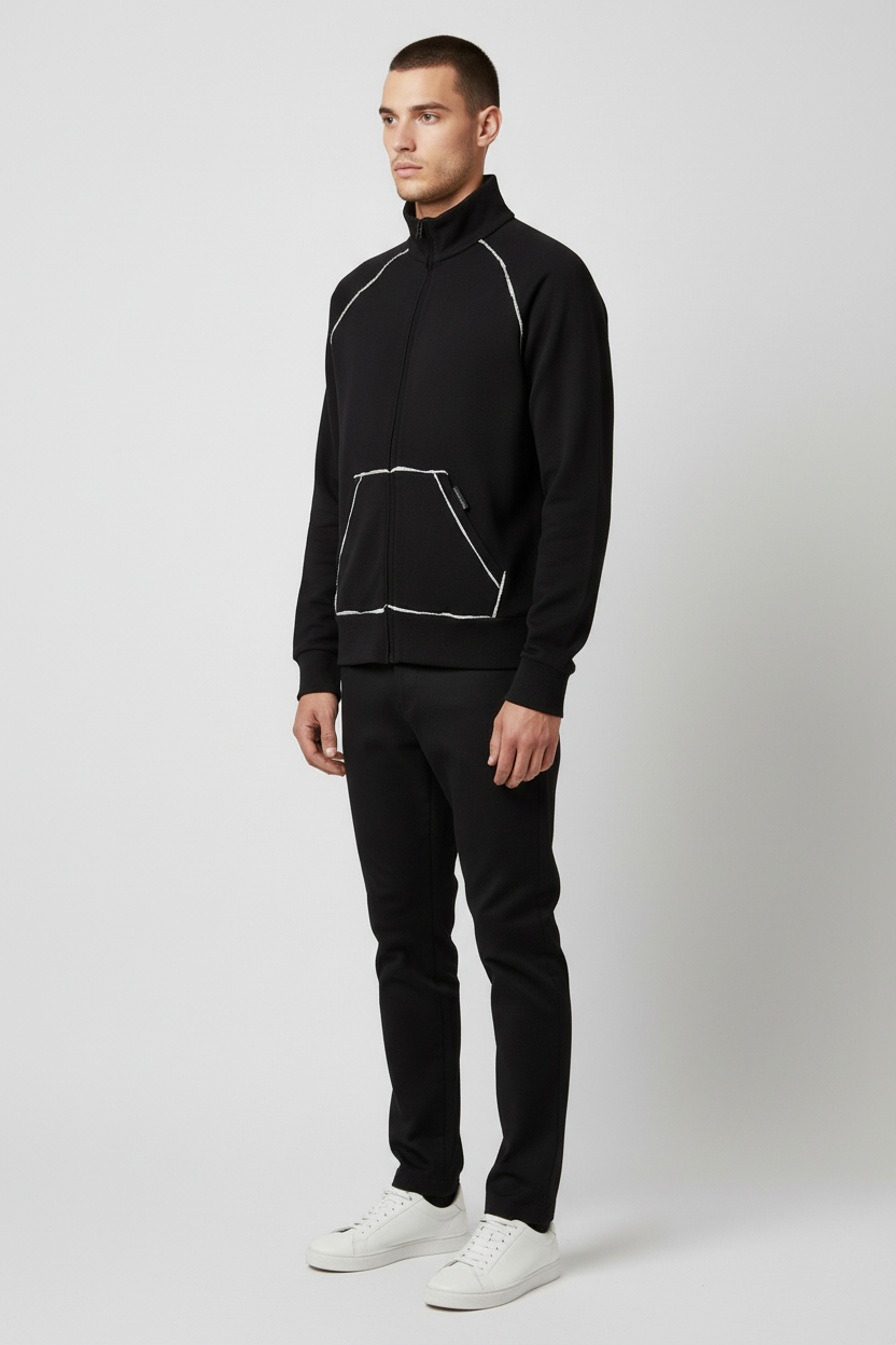 Hugo Boss Herren Kapuzenpullover Braun Größe M