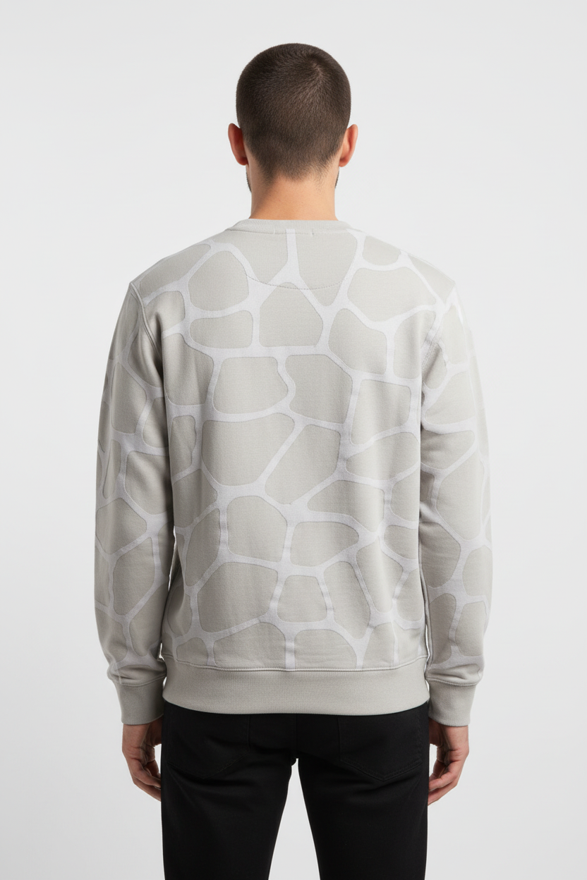 Hugo Boss Herren Sweatshirt Beige Größe M