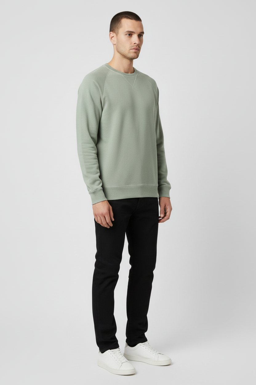 Hugo Boss Herren Sweatshirt Grün Größe M