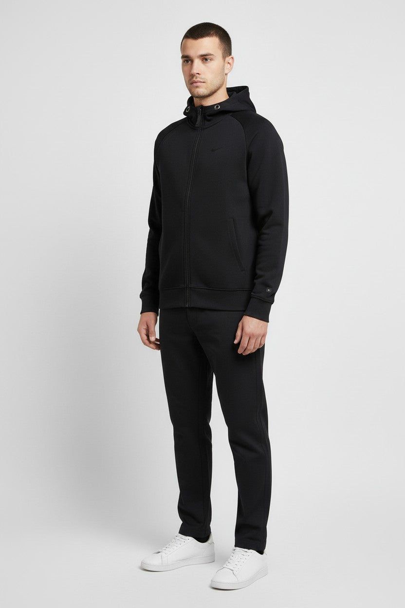 Nike Herren Kapuzenpullover Schwarz Größe M