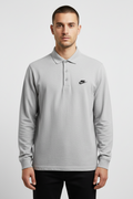 Nike Herren Rugby Shirt Grau Größe XL