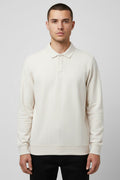 Puma Herren Rugby Shirt Beige Größe M