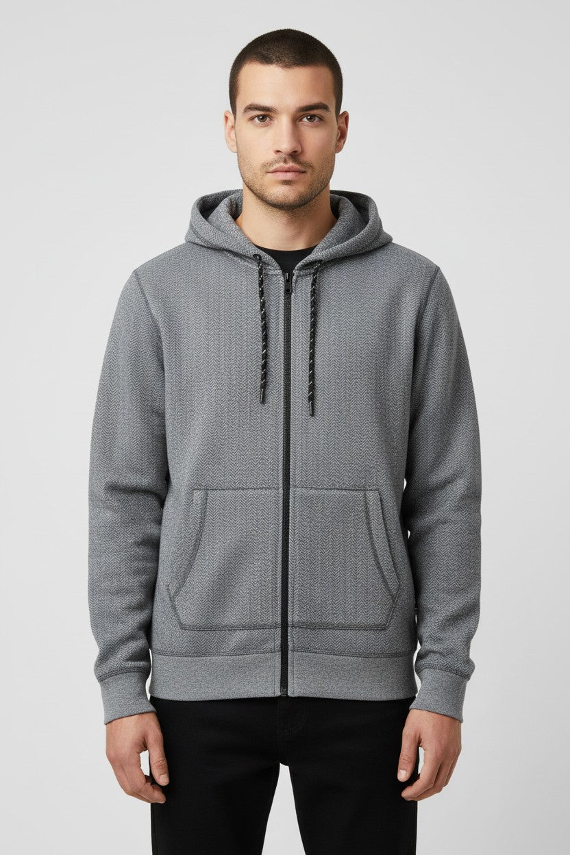 Tommy Hilfiger Herren Kapuzenpullover Grau Größe S