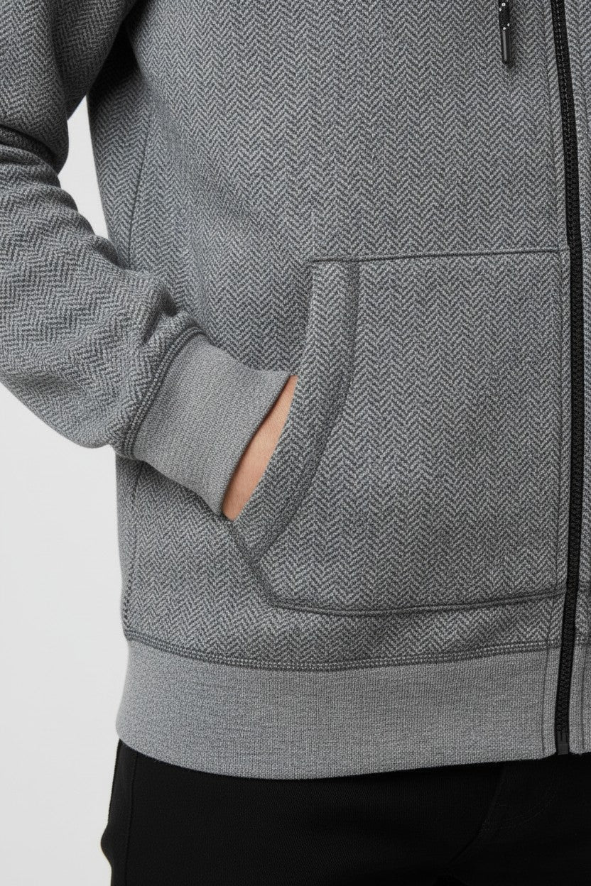 Tommy Hilfiger Herren Kapuzenpullover Grau Größe S