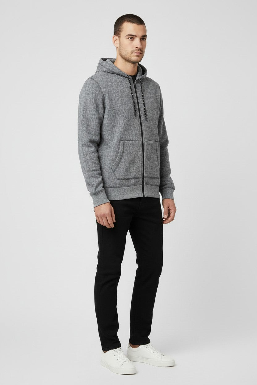 Tommy Hilfiger Herren Kapuzenpullover Grau Größe S
