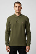 Tommy Hilfiger Herren Rugby Shirt Grün Größe XL