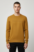 Tommy Hilfiger Herren Strickpullover Gelb Größe L