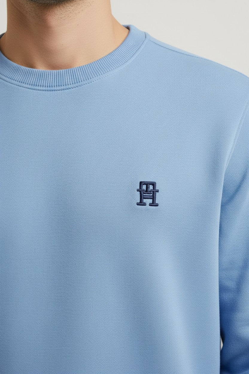 Tommy Hilfiger Herren Sweatshirt Blau Größe XL