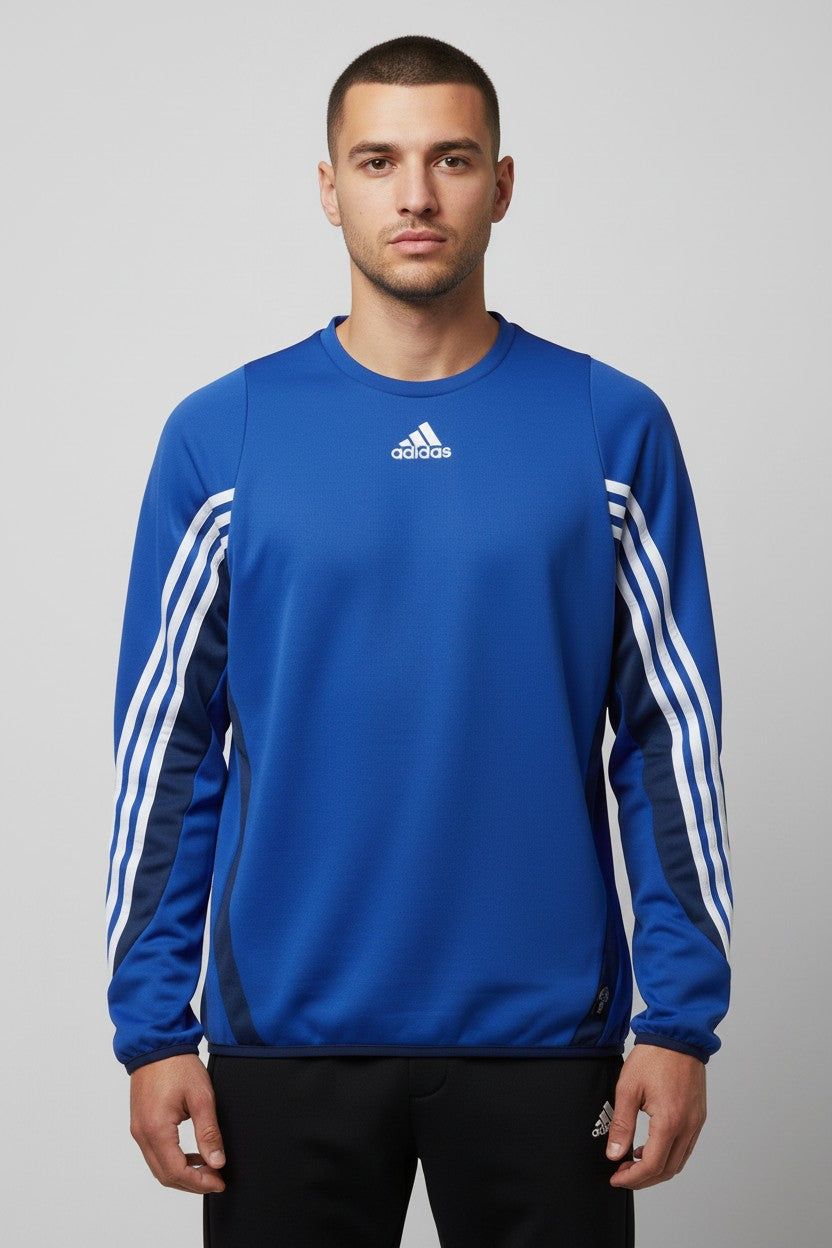 Adidas Herren Sweatshirt Blau Größe M