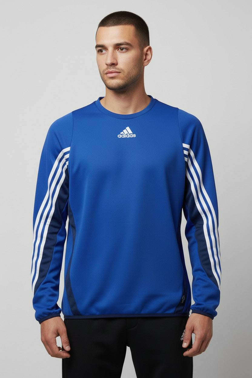 Adidas Herren Sweatshirt Blau Größe M