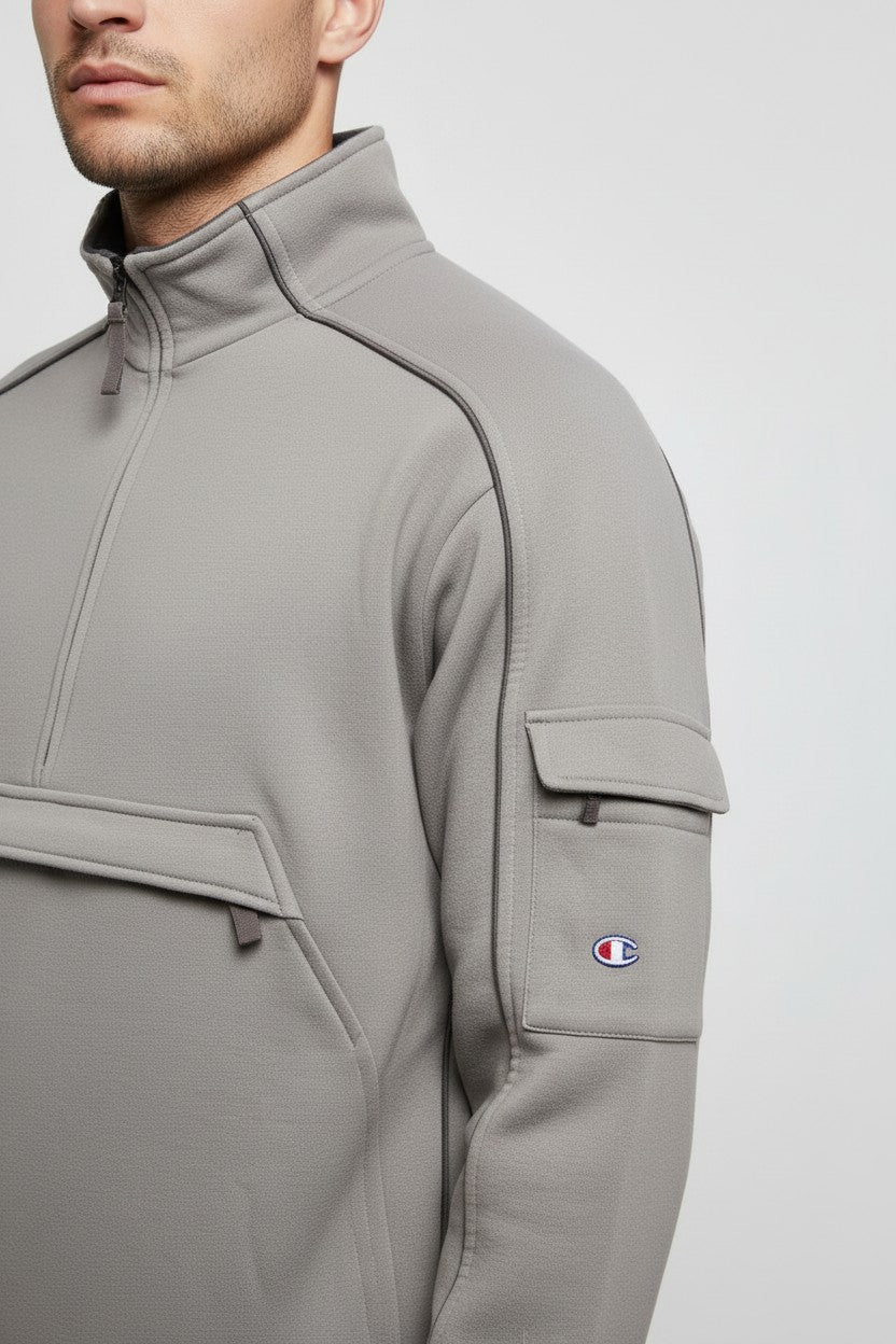Champion Herren Fleecepullover Grau Größe L