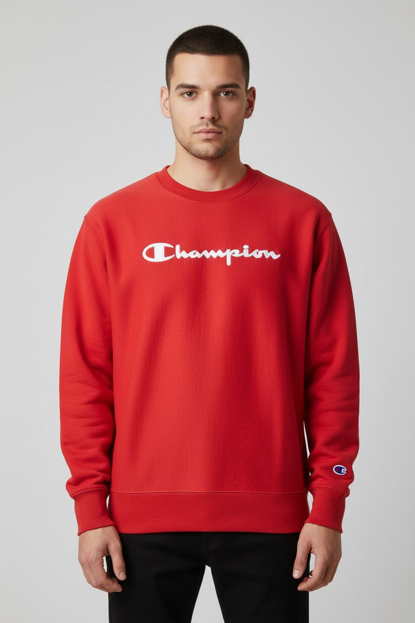 Champion Herren Sweatshirt Rot Größe L