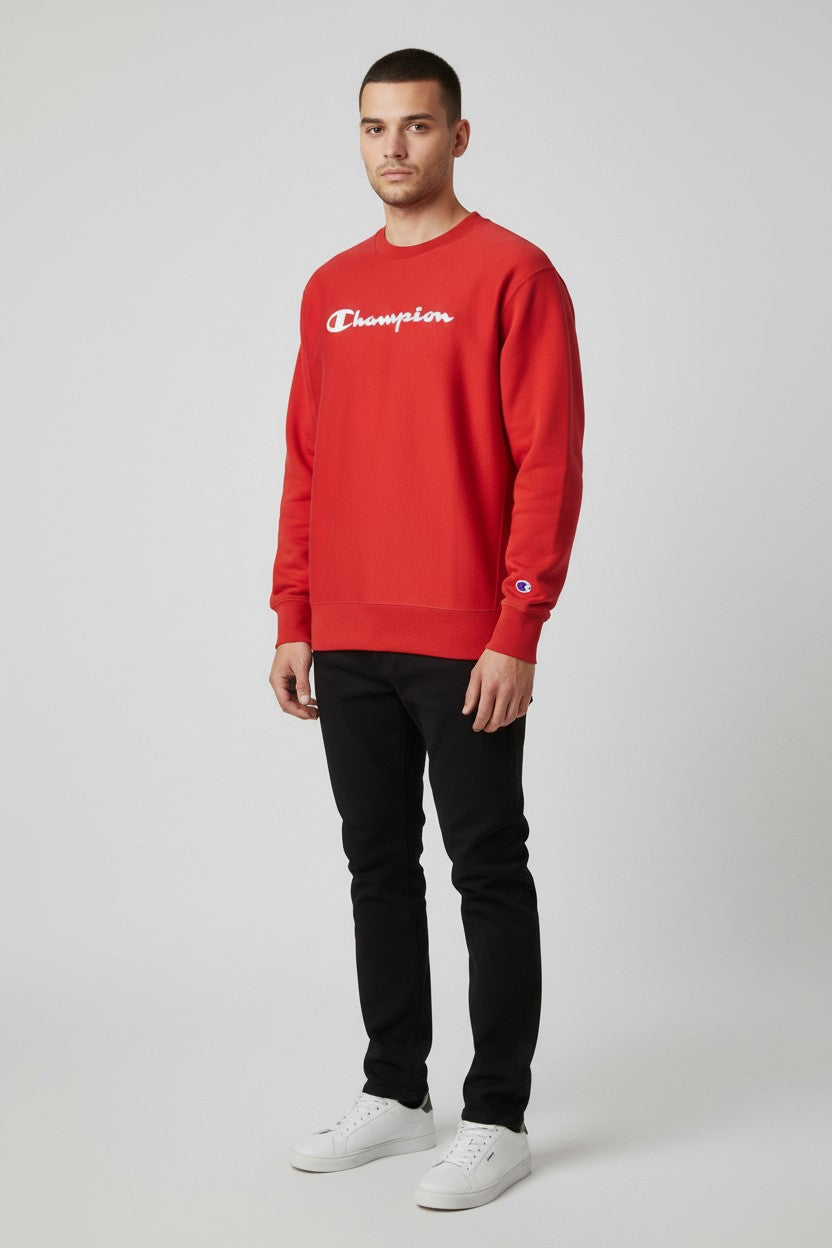 Champion Herren Sweatshirt Rot Größe L