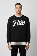 Fila Herren Sweatshirt Schwarz Weiß Größe XXL