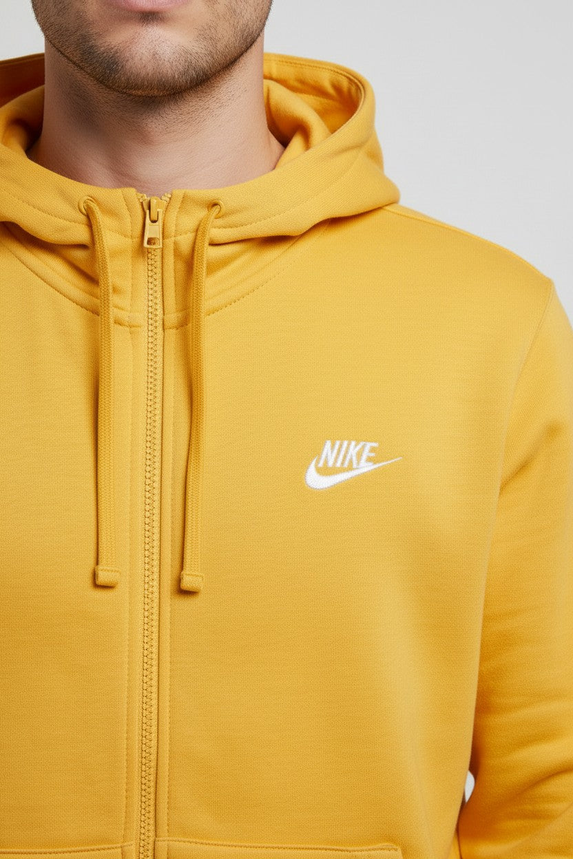 Nike Herren Kapuzenpullover Gelb Größe L