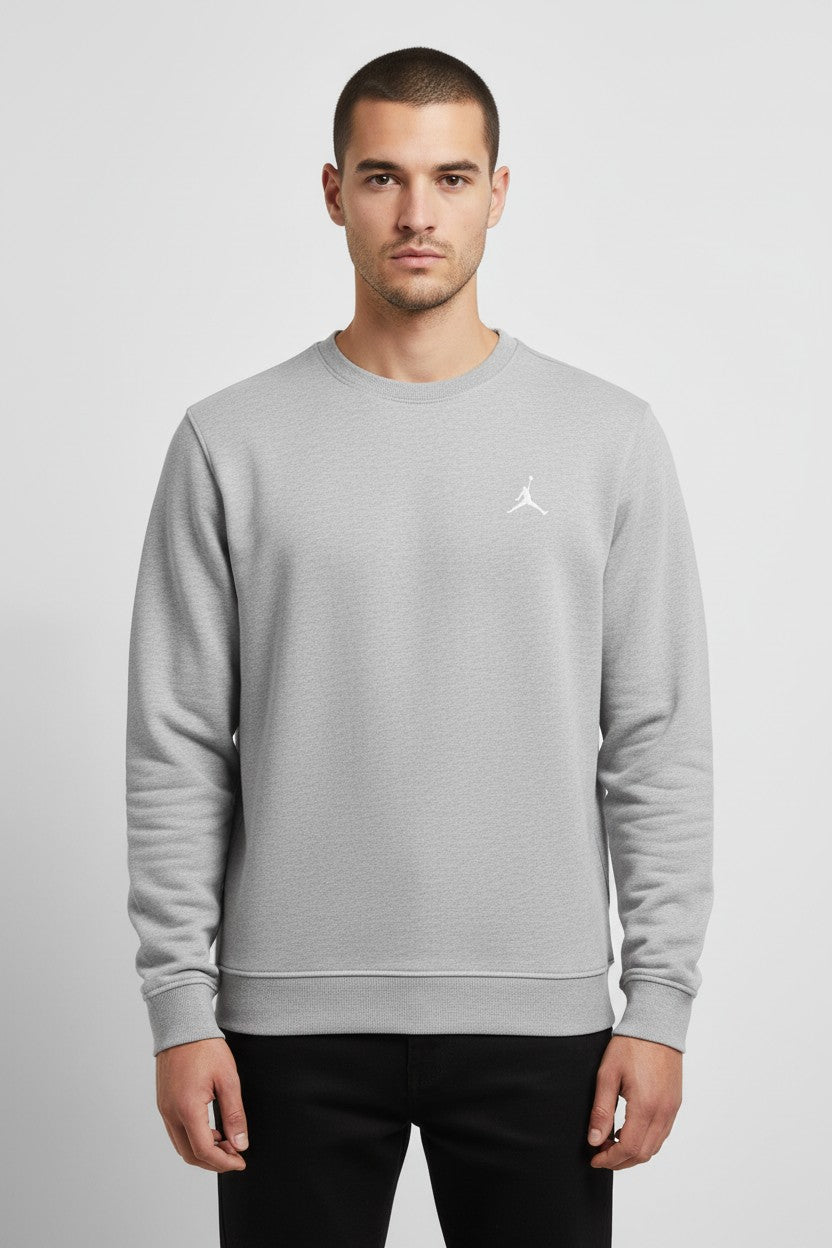 Nike Herren Sweatshirt Grau Größe L