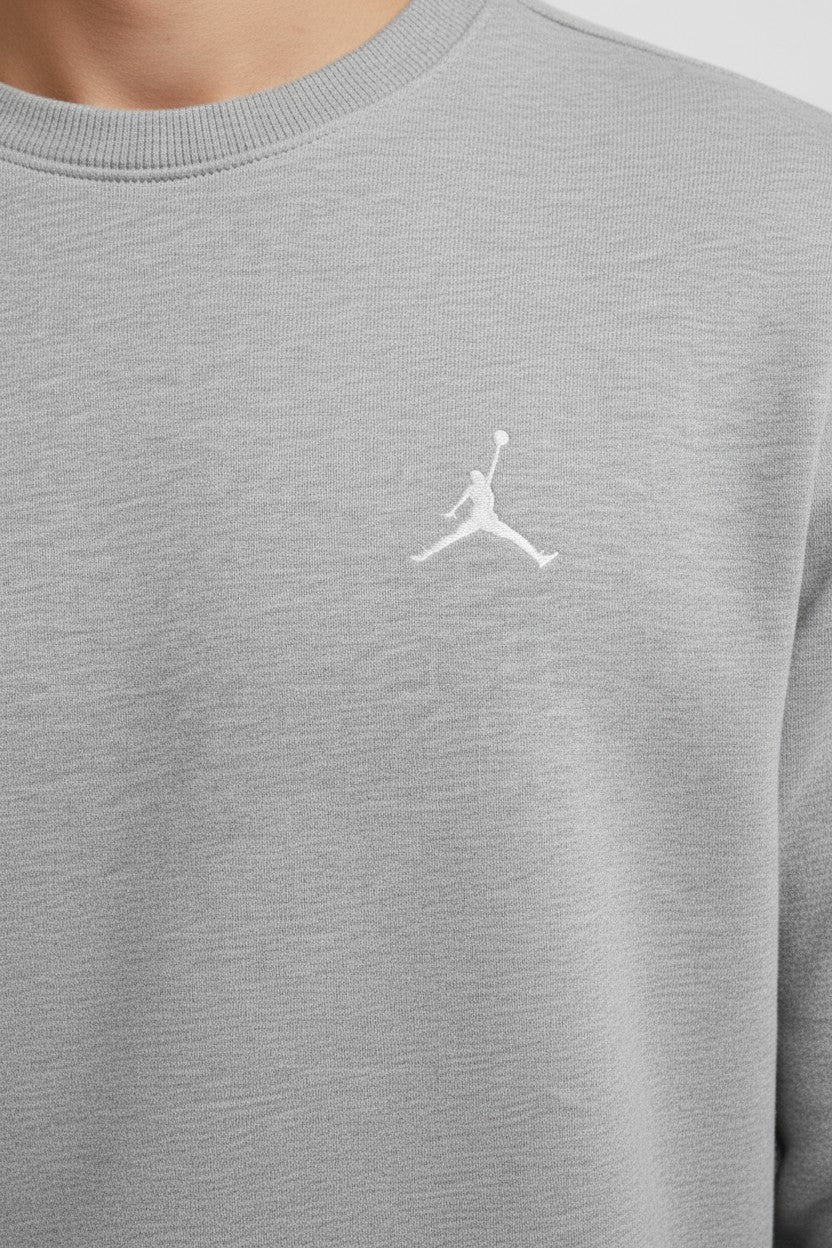 Nike Herren Sweatshirt Grau Größe L