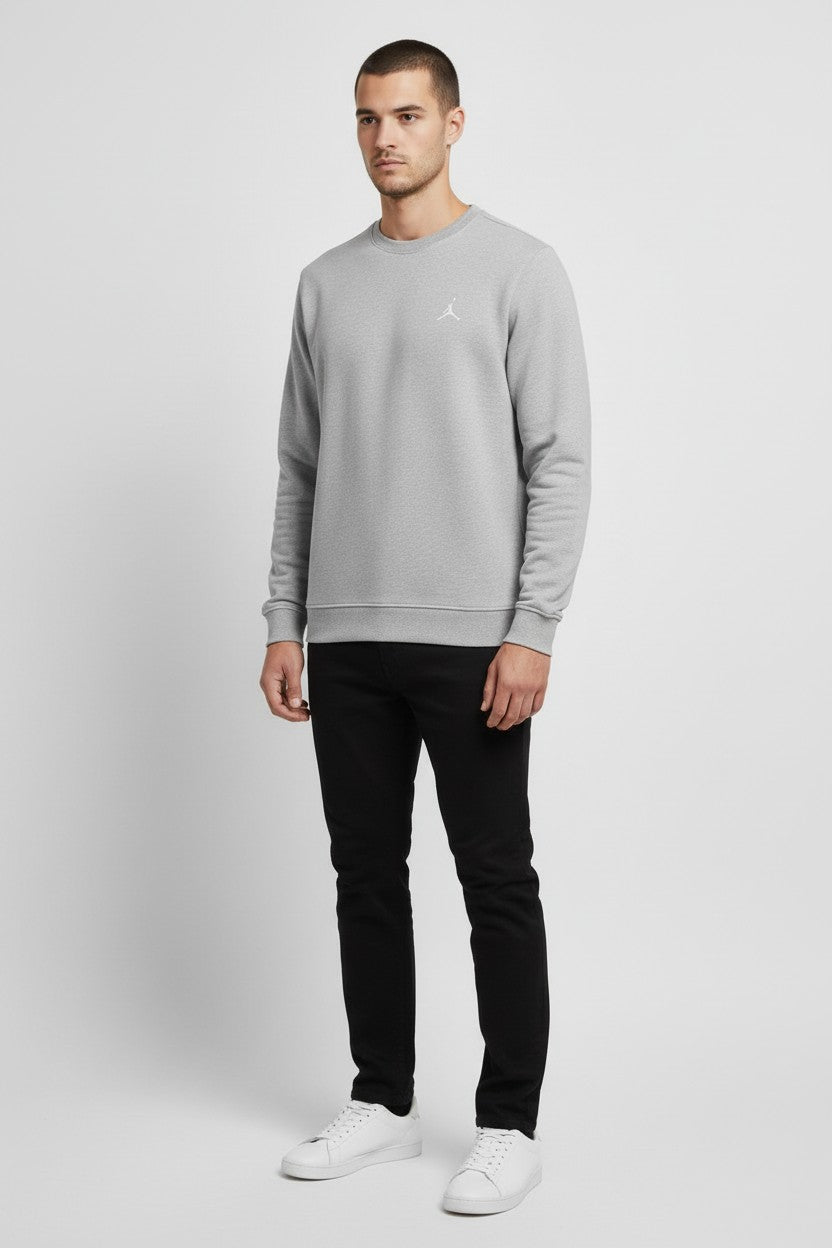 Nike Herren Sweatshirt Grau Größe L