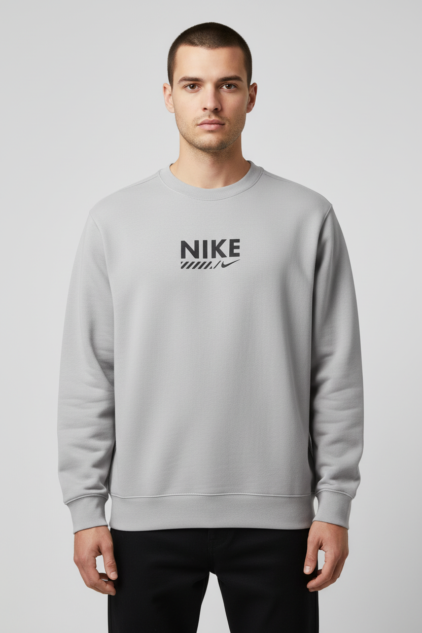 Nike Unisex Sweatshirt Beige Größe M