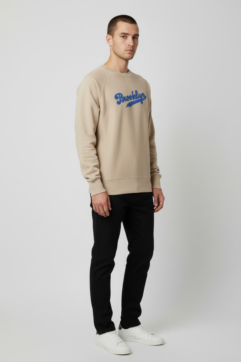 Champion Herren Sweatshirt Beige Größe L