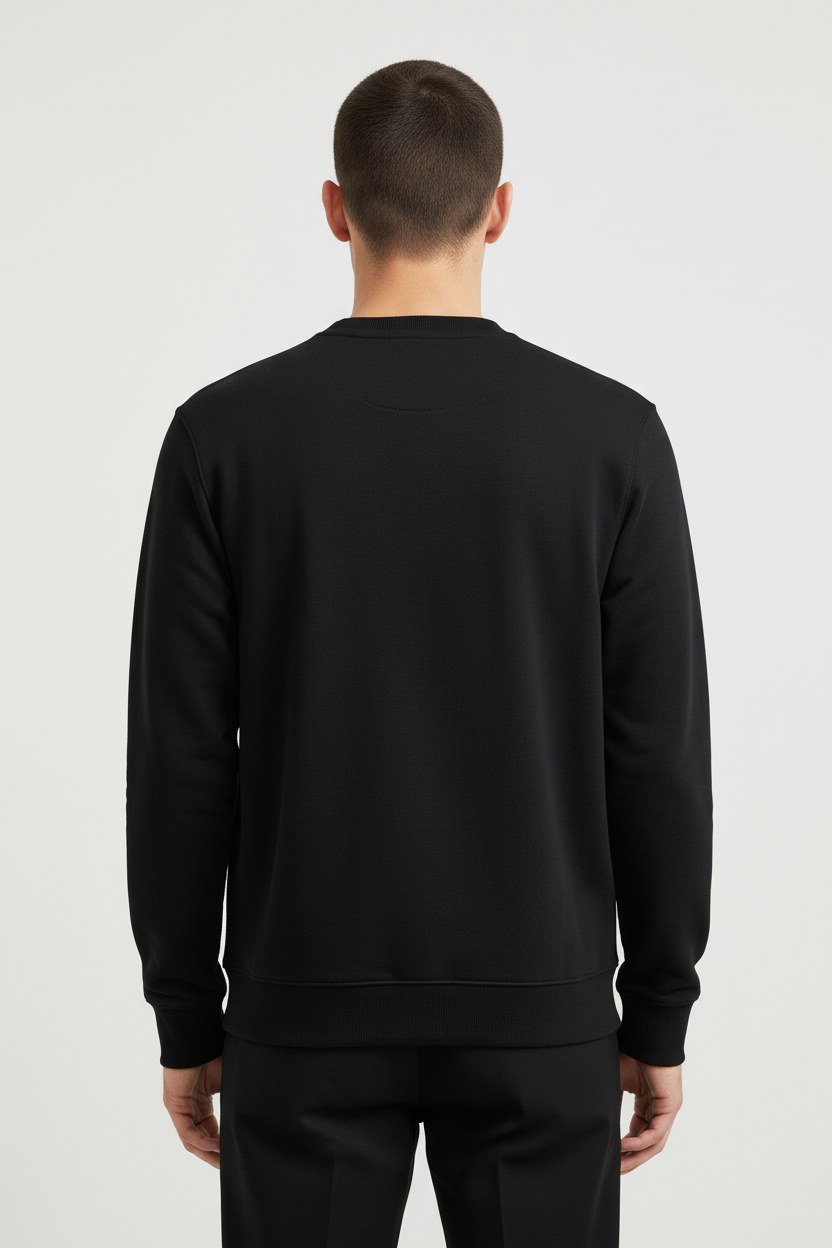 Ellesse Herren Sweatshirt Schwarz Größe L