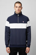 Fila Herren Sweatshirt Blau Weiß Größe S