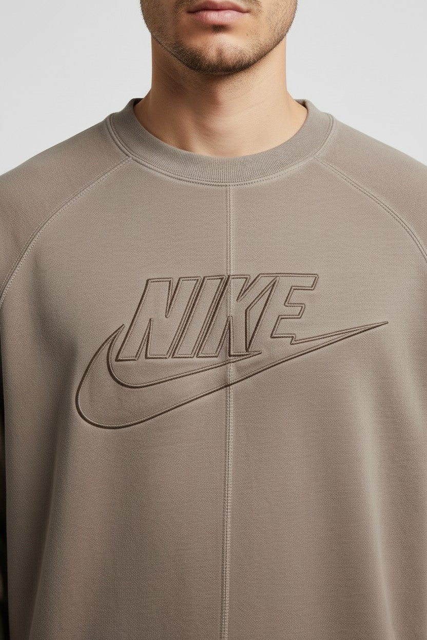 Nike Herren Sweatshirt Beige Größe L