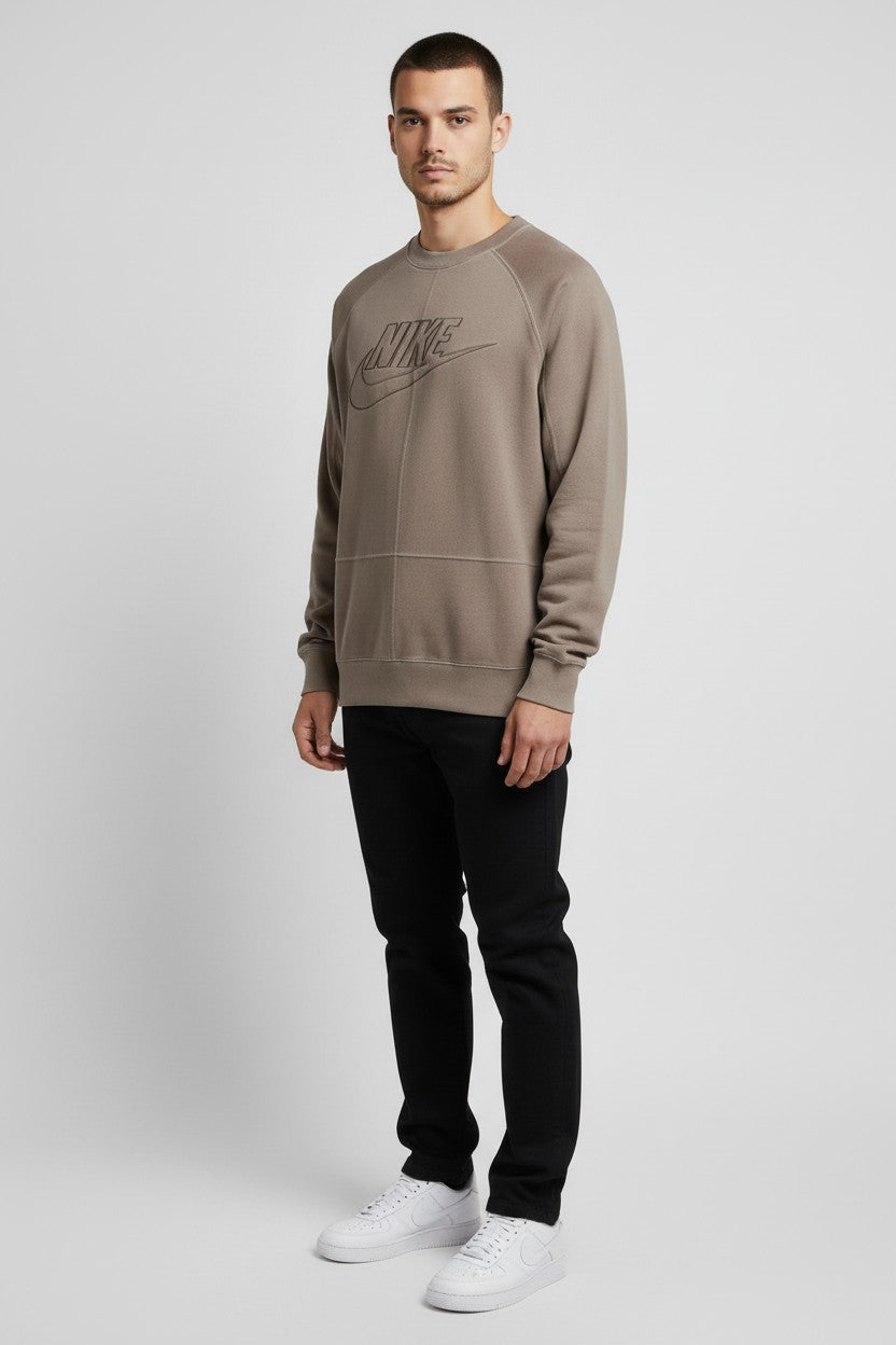 Nike Herren Sweatshirt Beige Größe L