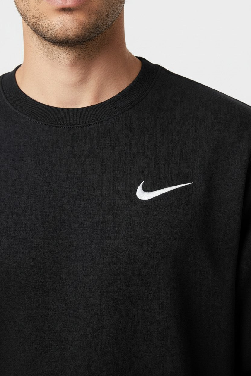 Nike Herren Sweatshirt Schwarz Größe S
