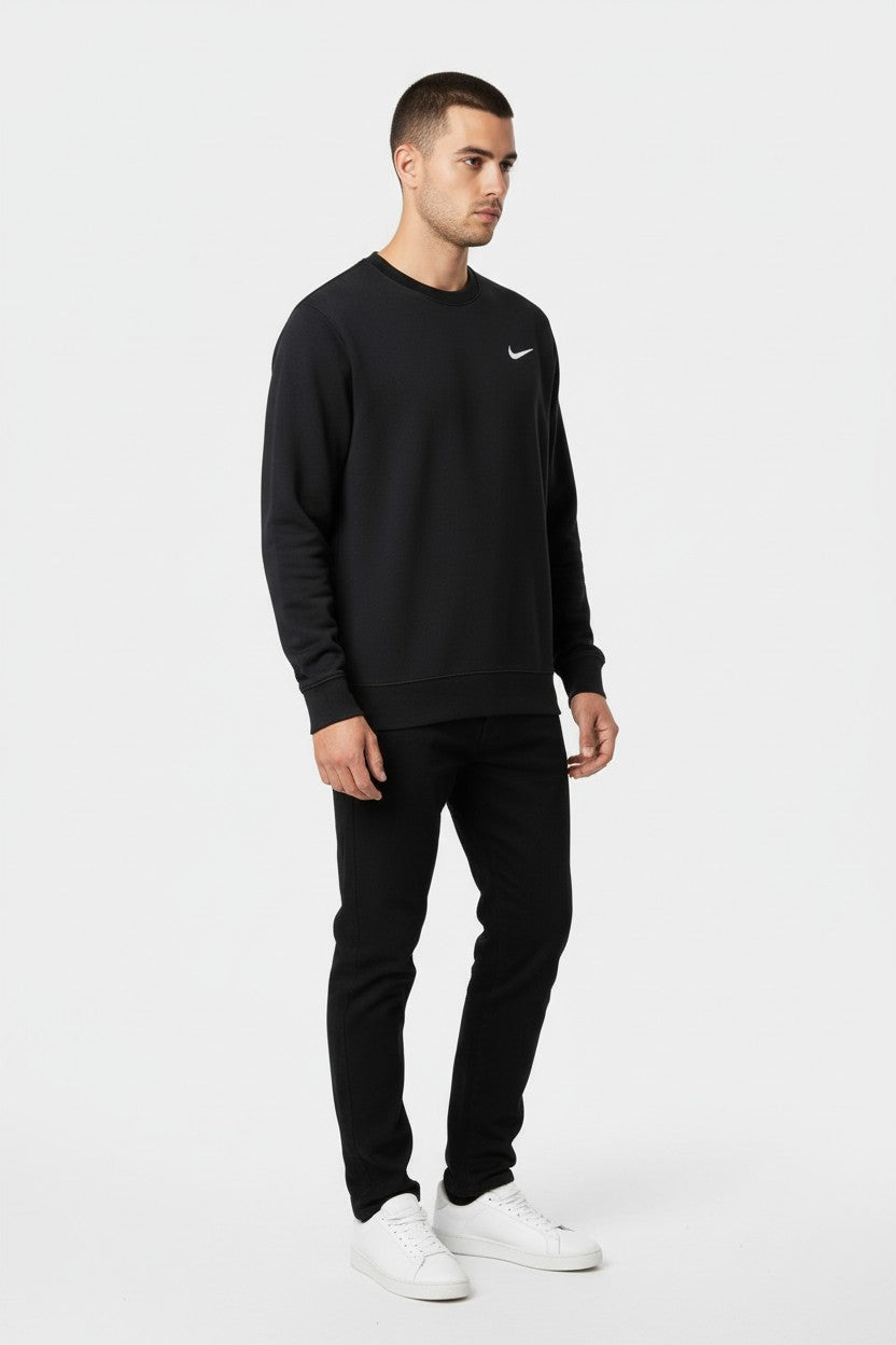 Nike Herren Sweatshirt Schwarz Größe S