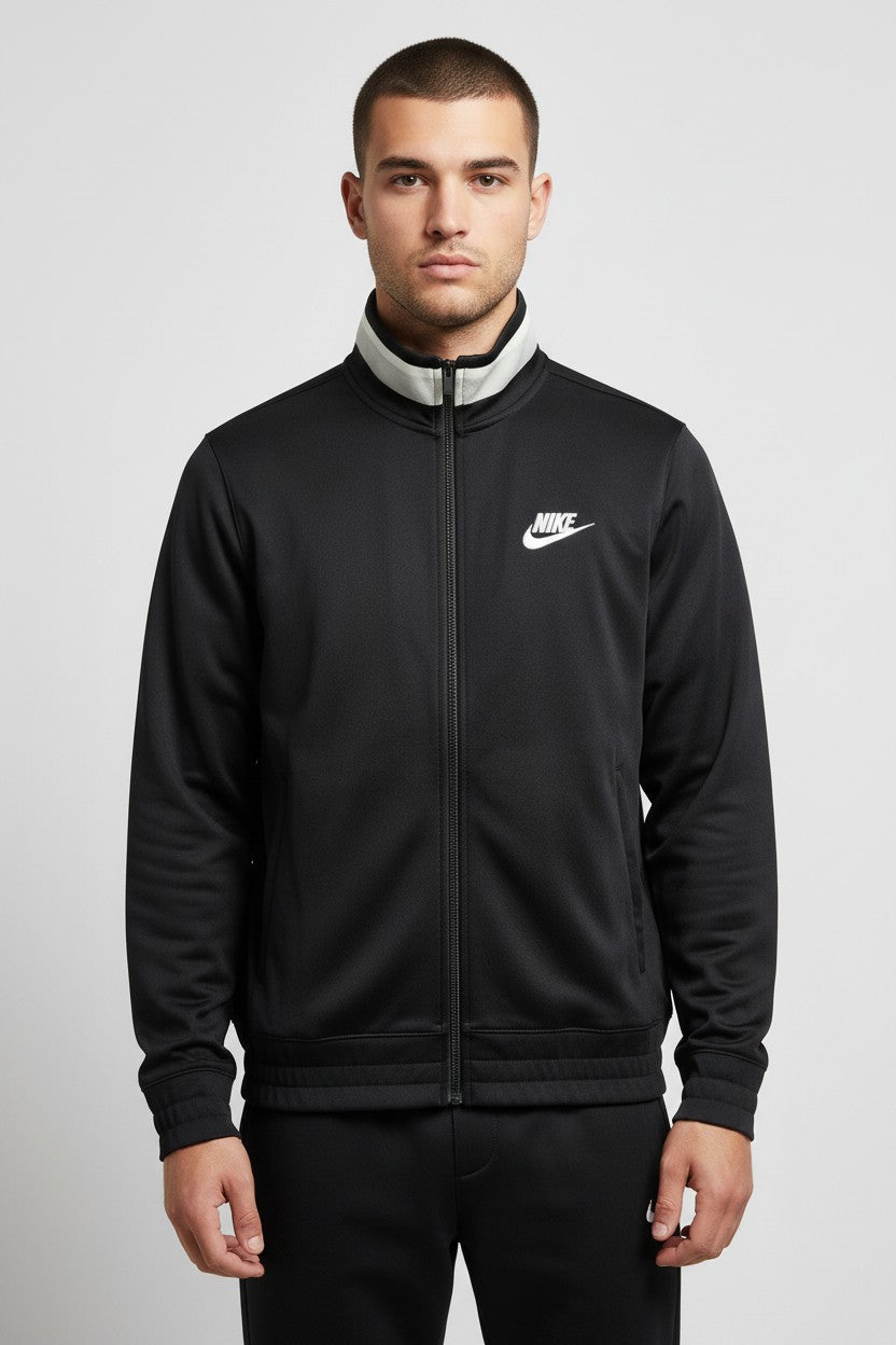 Nike Herren Trainingsjacke Schwarz Größe L