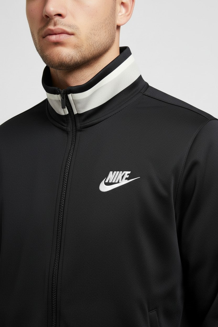 Nike Herren Trainingsjacke Schwarz Größe L