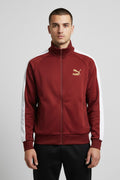 Puma Herren Trainingsjacke Rot Weiß Größe S
