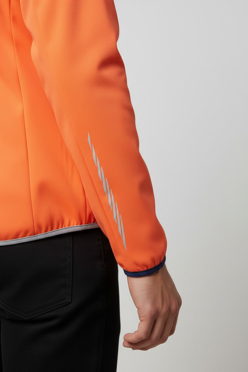 Shamp Herren Trainingsjacke Orange Größe M