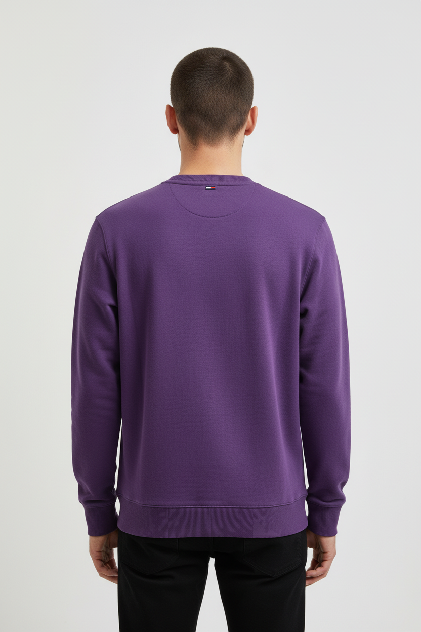 Tommy Hilfiger Jeans Herren Sweatshirt Lila Größe S