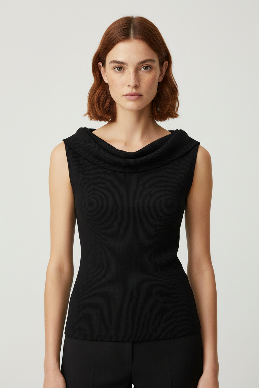 Divided by H&M Damen Top Schwarz Größe M