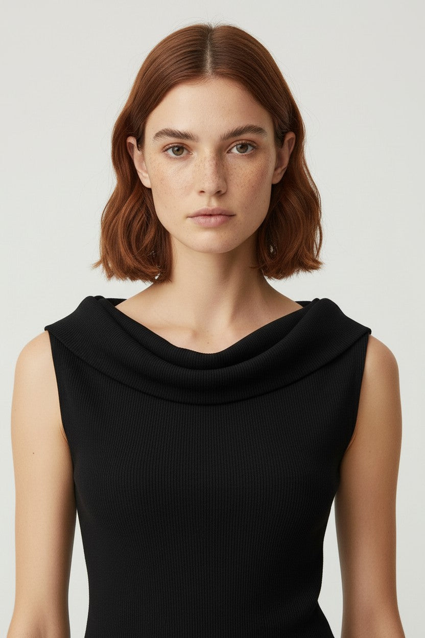 Divided by H&M Damen Top Schwarz Größe M