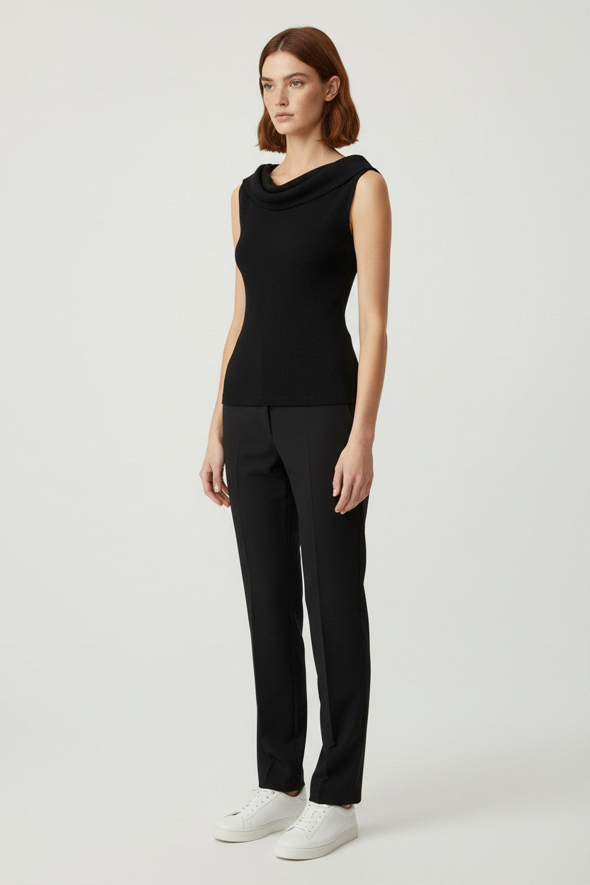 Divided by H&M Damen Top Schwarz Größe M