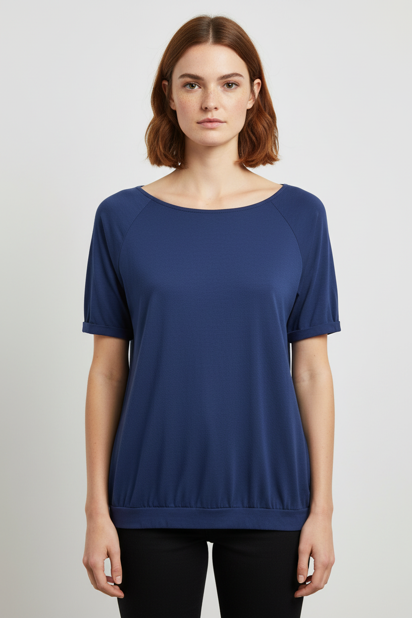 ESPRIT Damen Top Blau Größe XL