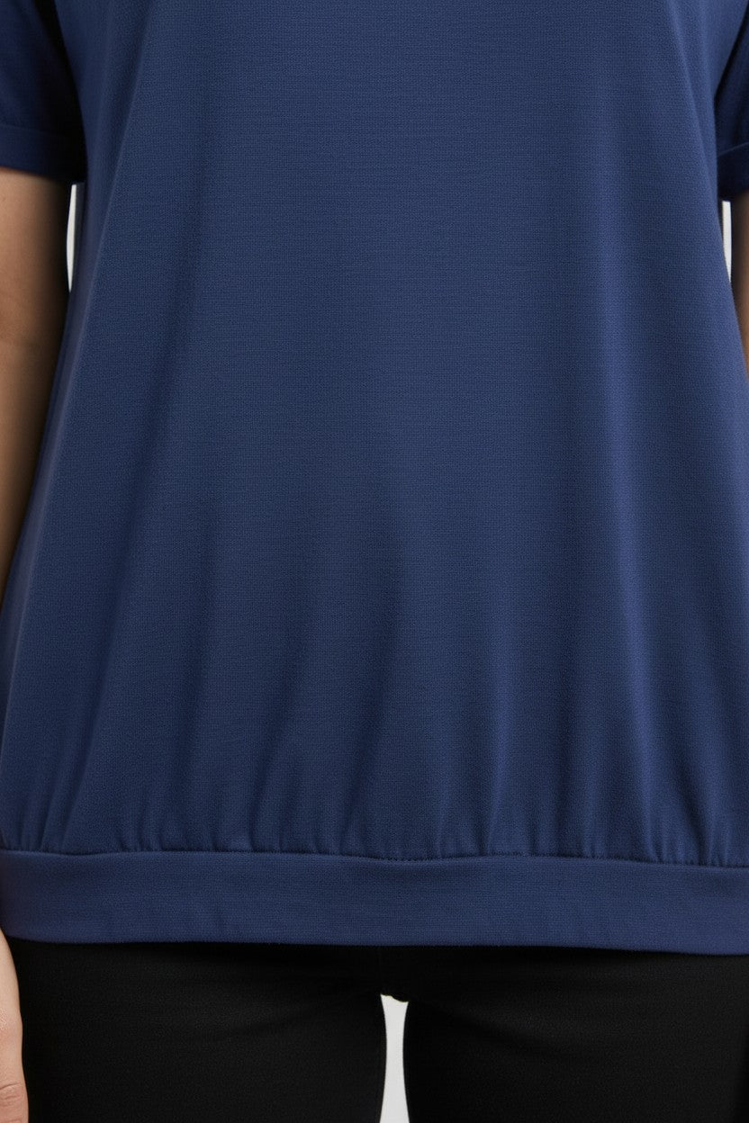 ESPRIT Damen Top Blau Größe XL