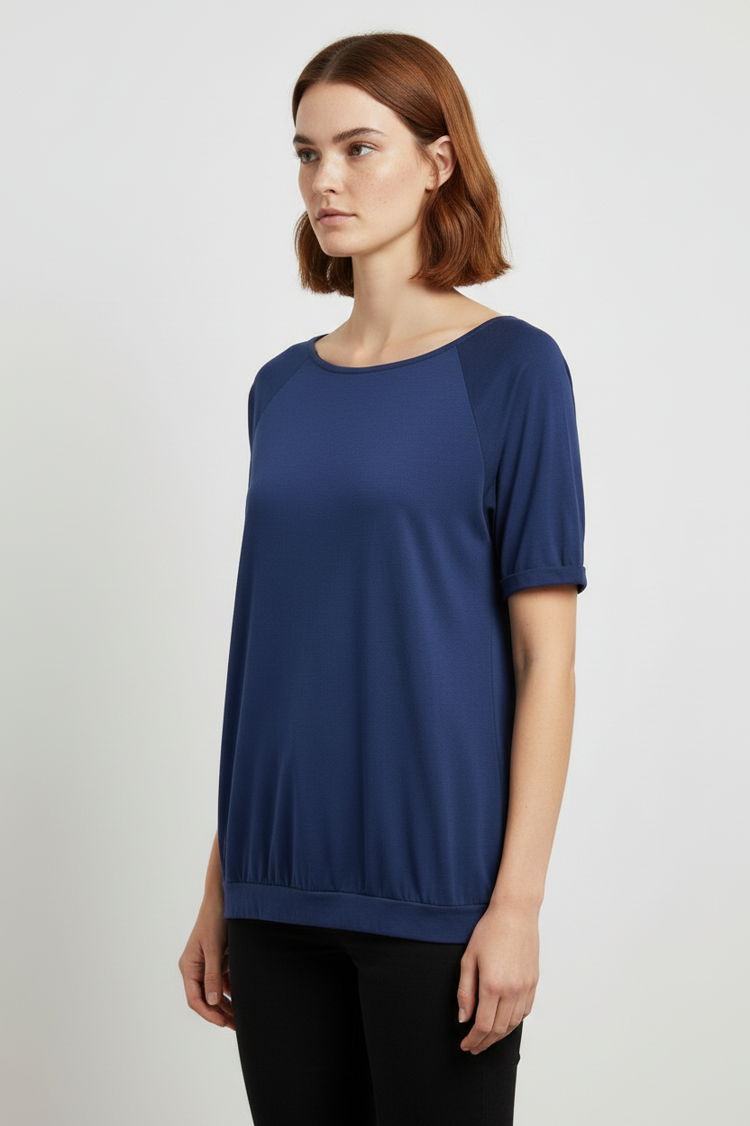 ESPRIT Damen Top Blau Größe XL