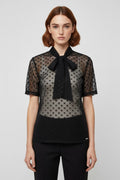 Guess Damen Top Schwarz Größe S