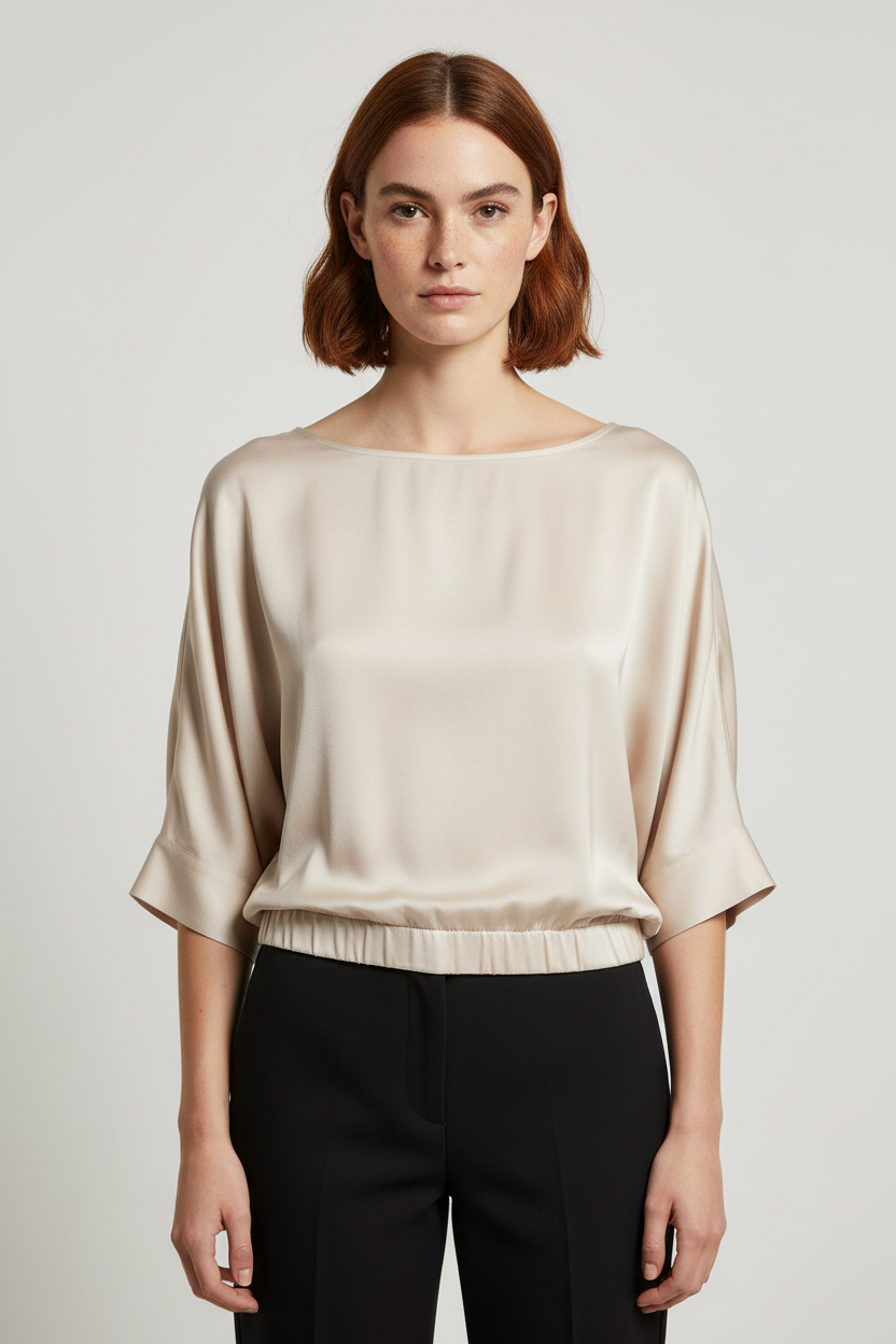 H&M Damen Top Beige Größe XXL