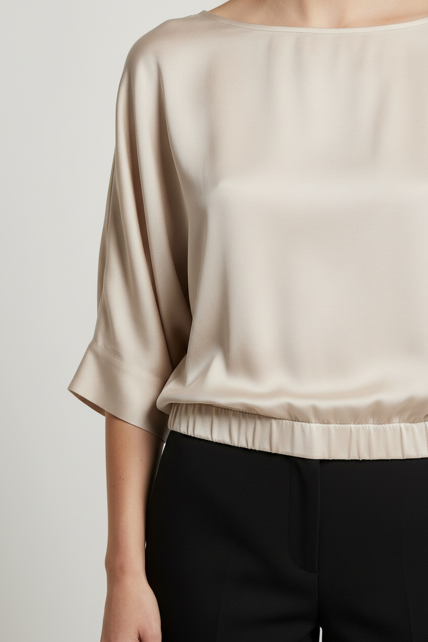 H&M Damen Top Beige Größe XXL