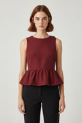 H&M Damen Top Rot Größe S